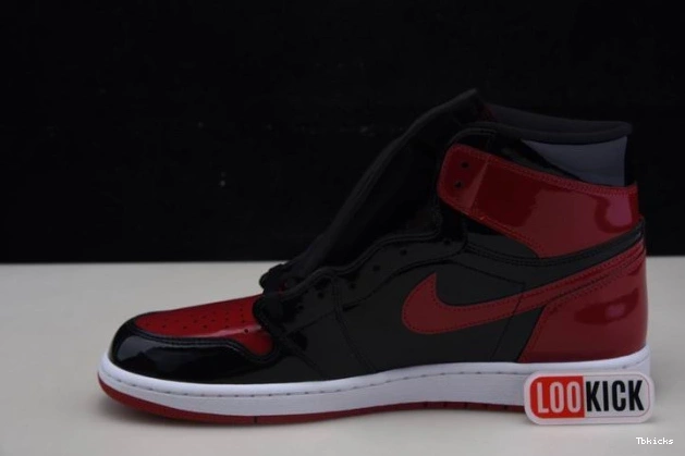 Rep TBK 1 Jordan Bred 555088-063 Patent Air High OG 0822